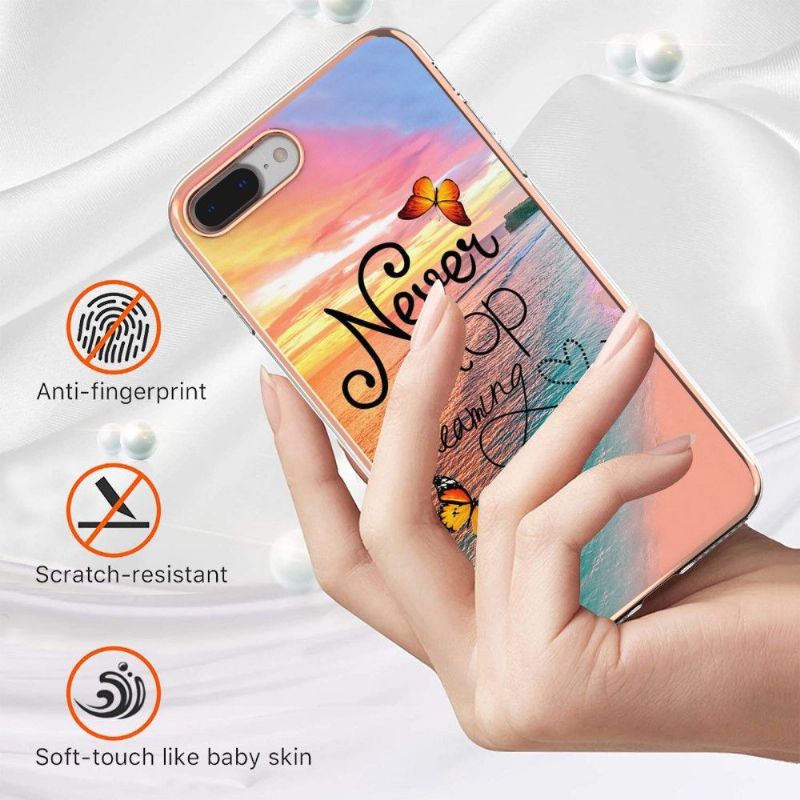 Coque iPhone 8 Plus / 7 Plus Never Stop Dreaming