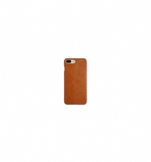 Housse iPhone 8 Plus / 7 Plus NILLKIN Cuir Porte Carte - Havane