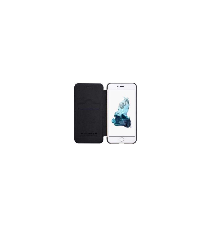 Housse iPhone 8 Plus / 7 Plus NILLKIN Cuir Porte Carte - Noir