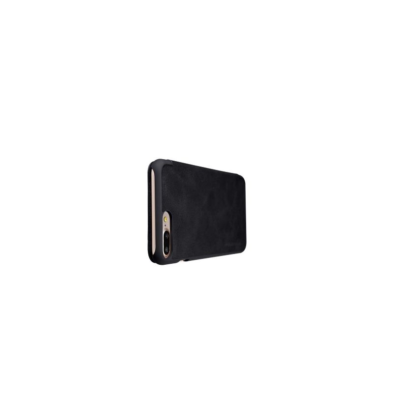 Housse iPhone 8 Plus / 7 Plus NILLKIN Cuir Porte Carte - Noir