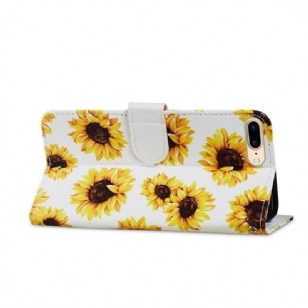 Housse iPhone 8 Plus / 7 Plus Tournesol Fleur