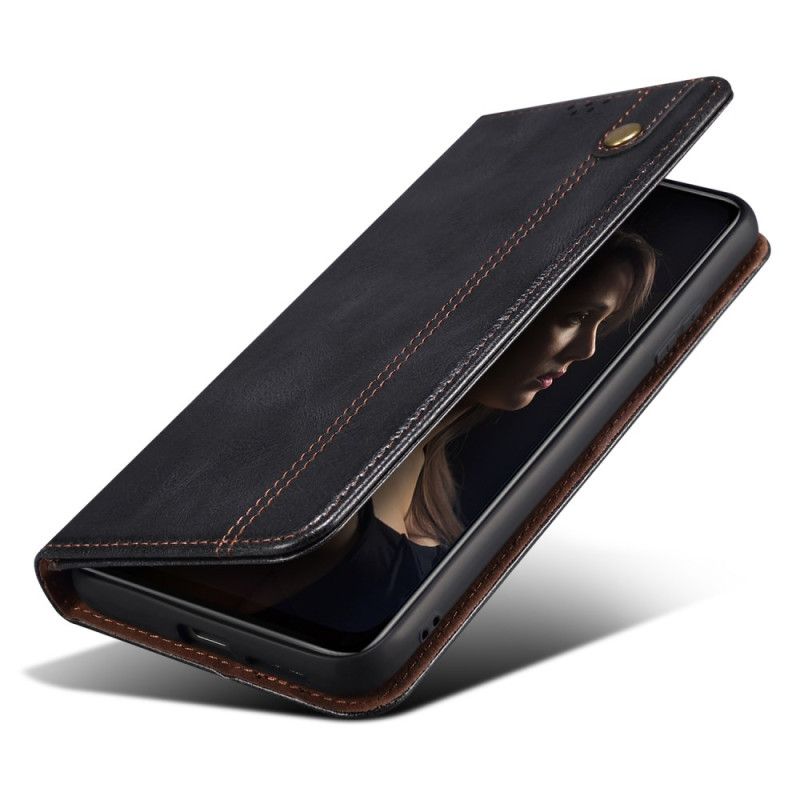 Flip Cover Xiaomi 14 Ultra Simili Cuir Ciré