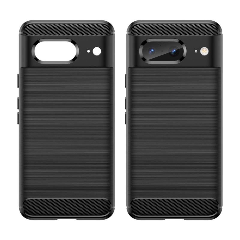 Coque Google Pixel 8 Fibre Carbone Brossée