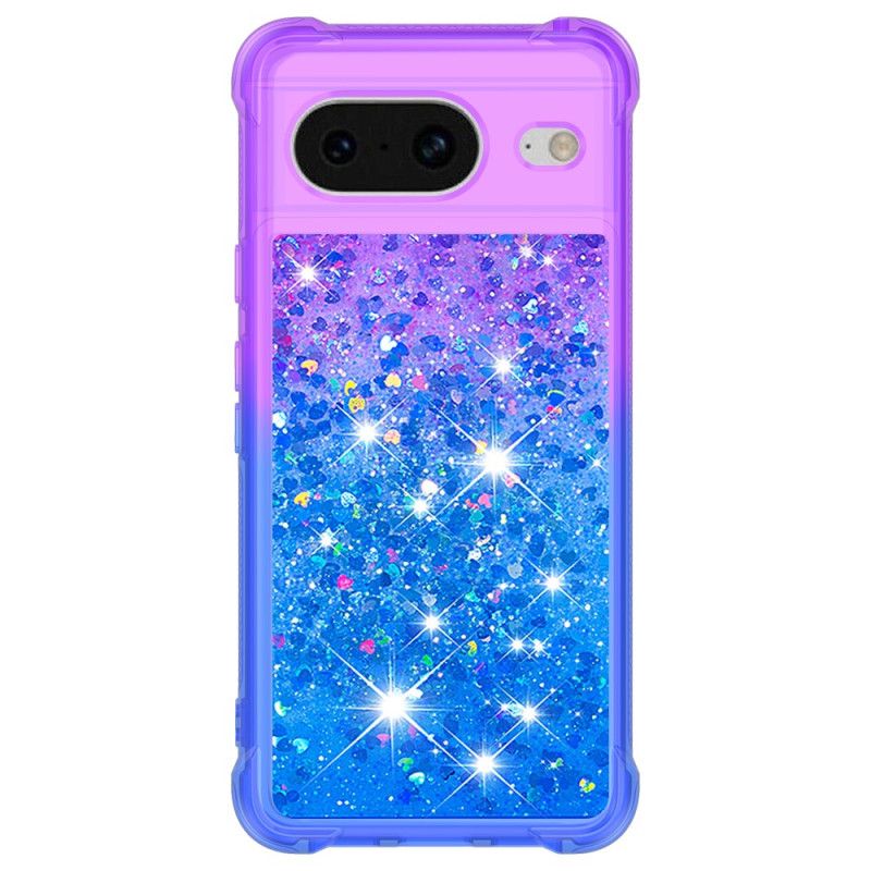 Coque Google Pixel 8 Paillettes Color