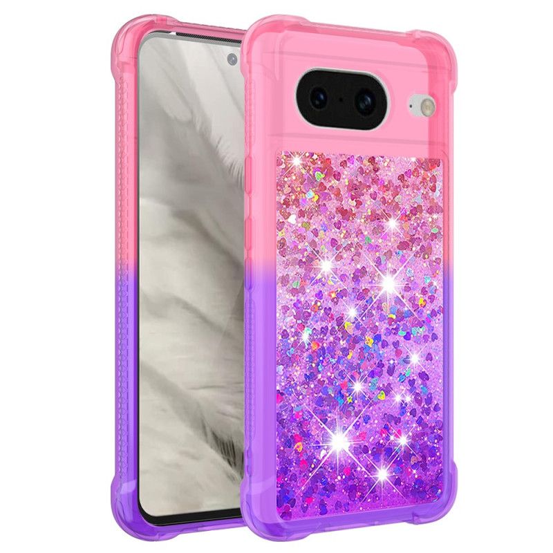 Coque Google Pixel 8 Paillettes Color