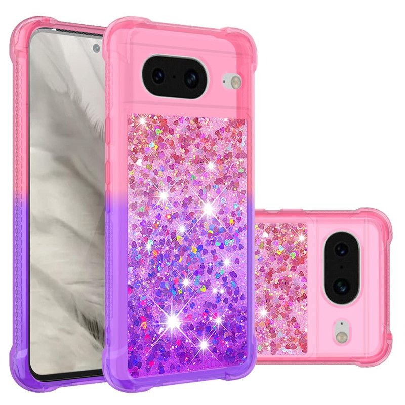 Coque Google Pixel 8 Paillettes Color