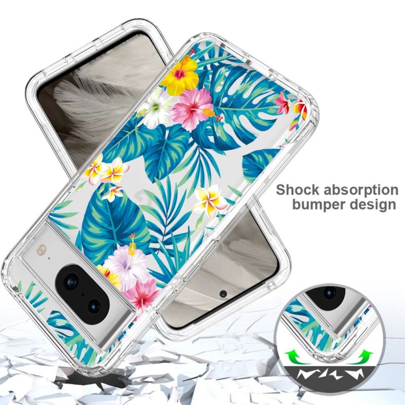 Coque Google Pixel 8 Renforcée Florale