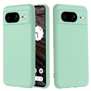 Coque Google Pixel 8 Silicone Liquide avec Lanière