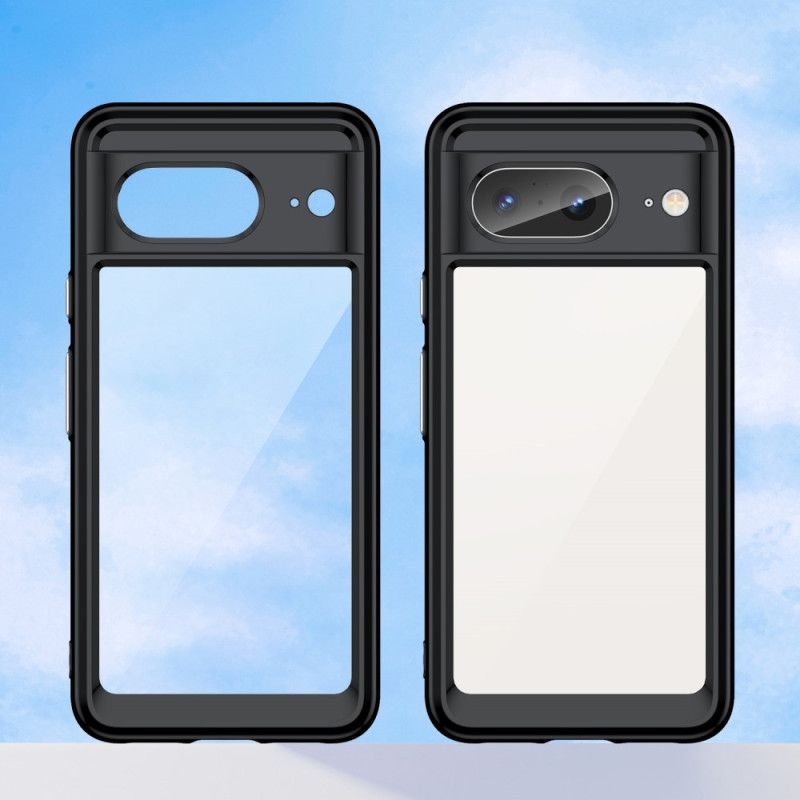 Coque Google Pixel 8 Transparente Rebords Silicone