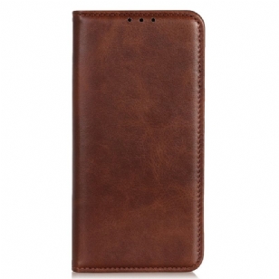 Flip Cover Google Pixel 8 Cuir Fendu Classique