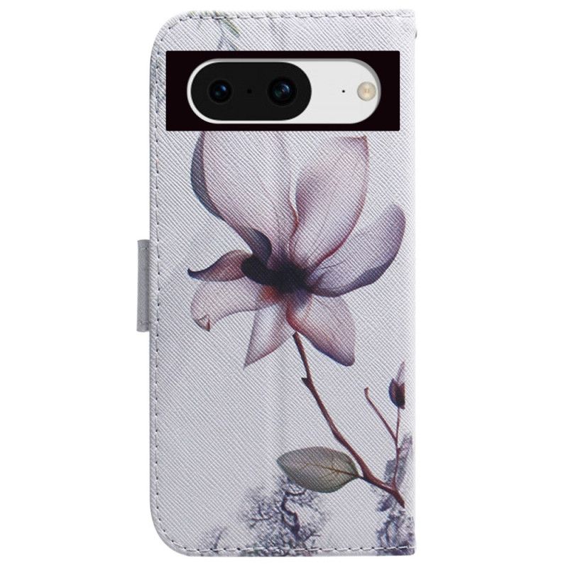 Housse Google Pixel 8 Fleur Rose Vintage