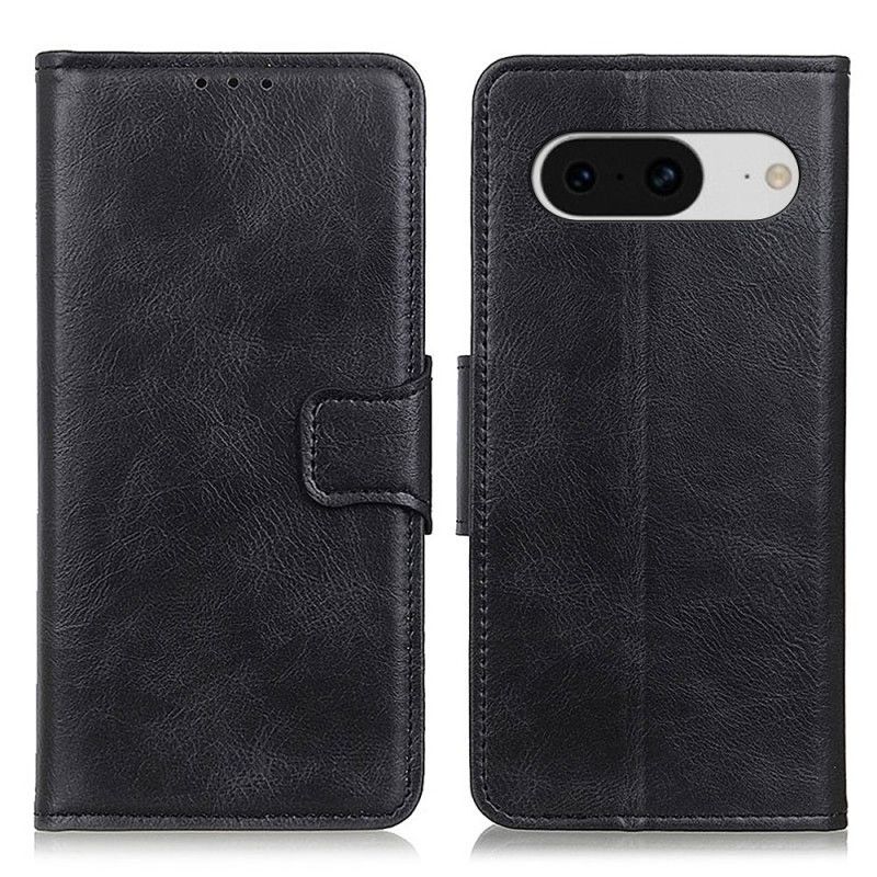 Housse Google Pixel 8 Style Cuir Fermoir Réversible