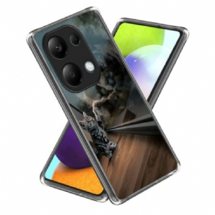 Coque Xiaomi Redmi Note 13 Pro 4G / Poco M6 Pro 4G Chat Miroir