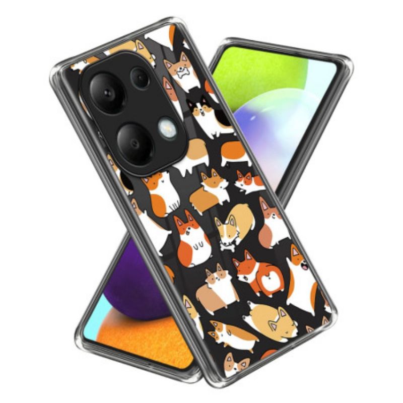 Coque Xiaomi Redmi Note 13 Pro 4G / Poco M6 Pro 4G Chiens