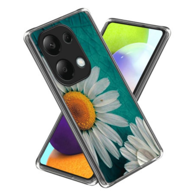 Coque Xiaomi Redmi Note 13 Pro 4G / Poco M6 Pro 4G Marguerites