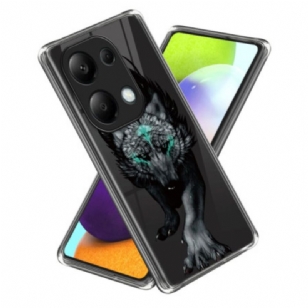 Coque Xiaomi Redmi Note 13 Pro 4G / Poco M6 Pro 4G Motif de Loup