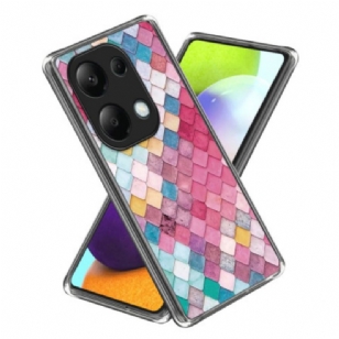 Coque Xiaomi Redmi Note 13 Pro 4G / Poco M6 Pro 4G Mur Coloré