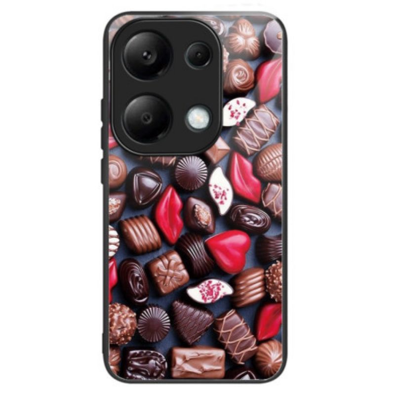 Coque Xiaomi Redmi Note 13 Pro 4G / Poco M6 Pro 4G Verre Trempé Chocolats