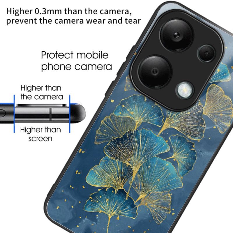 Coque Xiaomi Redmi Note 13 Pro 4G / Poco M6 Pro 4G Verre Trempé Florale