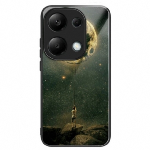 Coque Xiaomi Redmi Note 13 Pro 4G / Poco M6 Pro 4G Verre Trempé Homme à la Lune