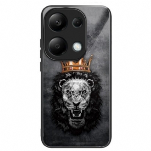 Coque Xiaomi Redmi Note 13 Pro 4G / Poco M6 Pro 4G Verre Trempé Lion Couronné