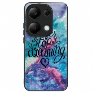 Coque Xiaomi Redmi Note 13 Pro 4G / Poco M6 Pro 4G Verre Trempé Never Stop Dreaming