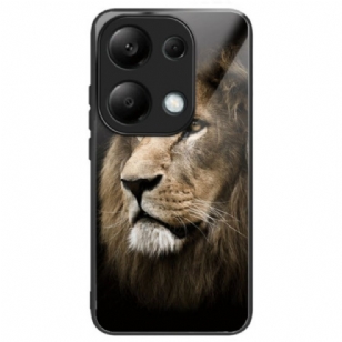 Coque Xiaomi Redmi Note 13 Pro 4G / Poco M6 Pro 4G Verre Trempé Tête de Lion