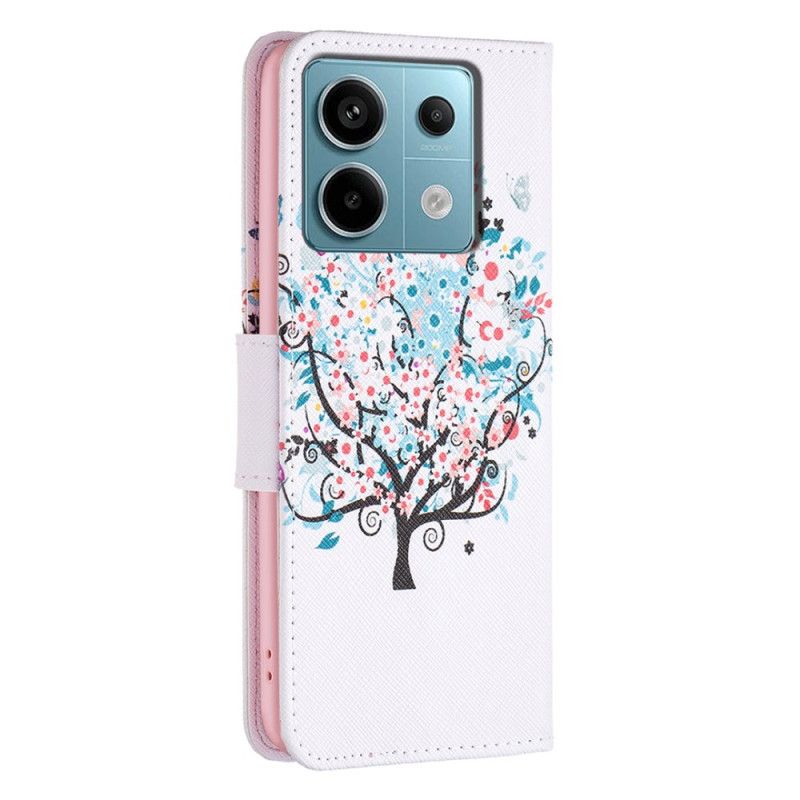 Housse Xiaomi Redmi Note 13 Pro 4G / Poco M6 Pro 4G Arbre Fleuri