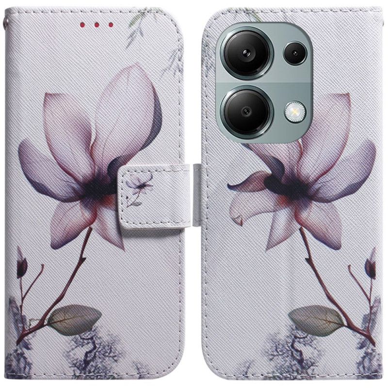 Housse Xiaomi Redmi Note 13 Pro 4G / Poco M6 Pro 4G Fleur Rose