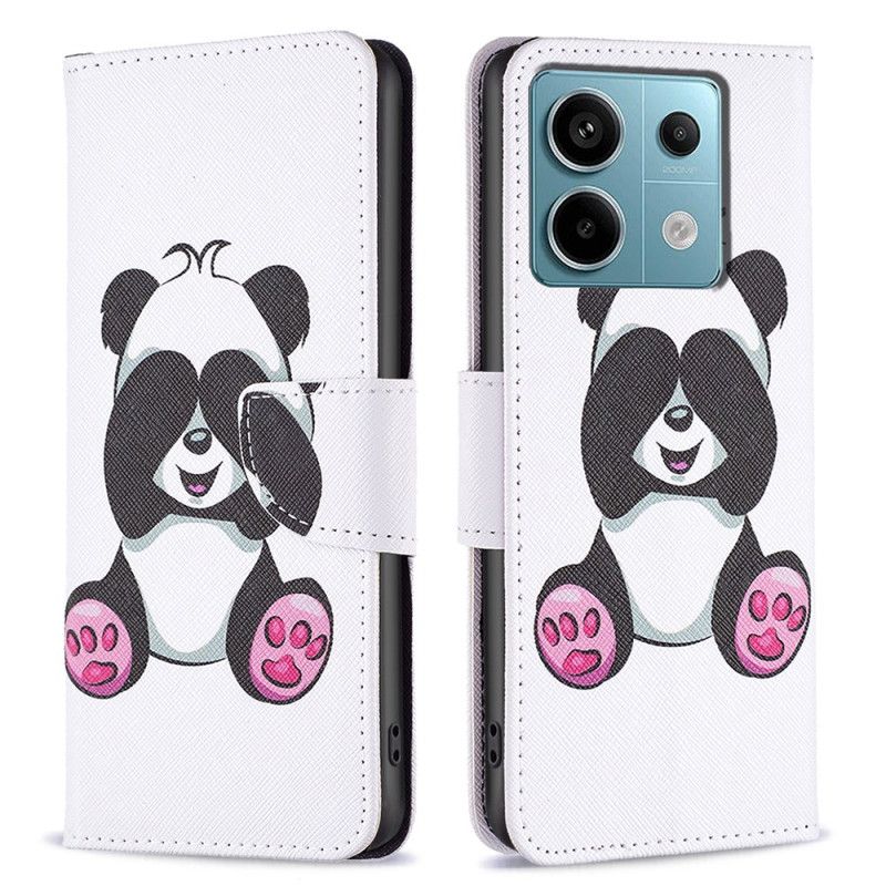 Housse Xiaomi Redmi Note 13 Pro 4G / Poco M6 Pro 4G Motif Panda