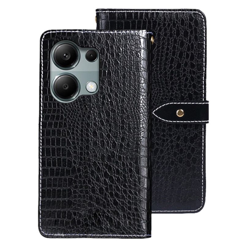 Housse Xiaomi Redmi Note 13 Pro 4G / Poco M6 Pro 4G Texture Crocodile IDEWEI