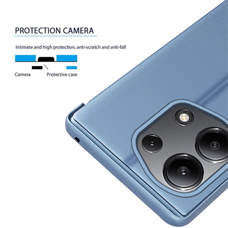 View Cover Xiaomi Redmi Note 13 Pro 4G / Poco M6 Pro 4G Effet Miroir