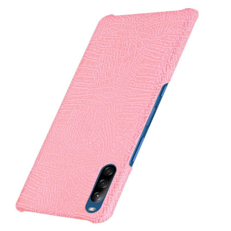 Coque Sony Xperia L4 effet peau de croco