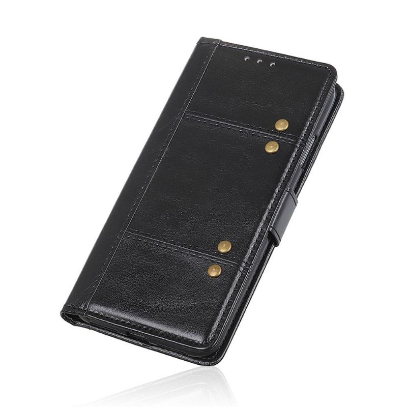 Étui à rabat Sony Xperia L4 Premium avec Rivets