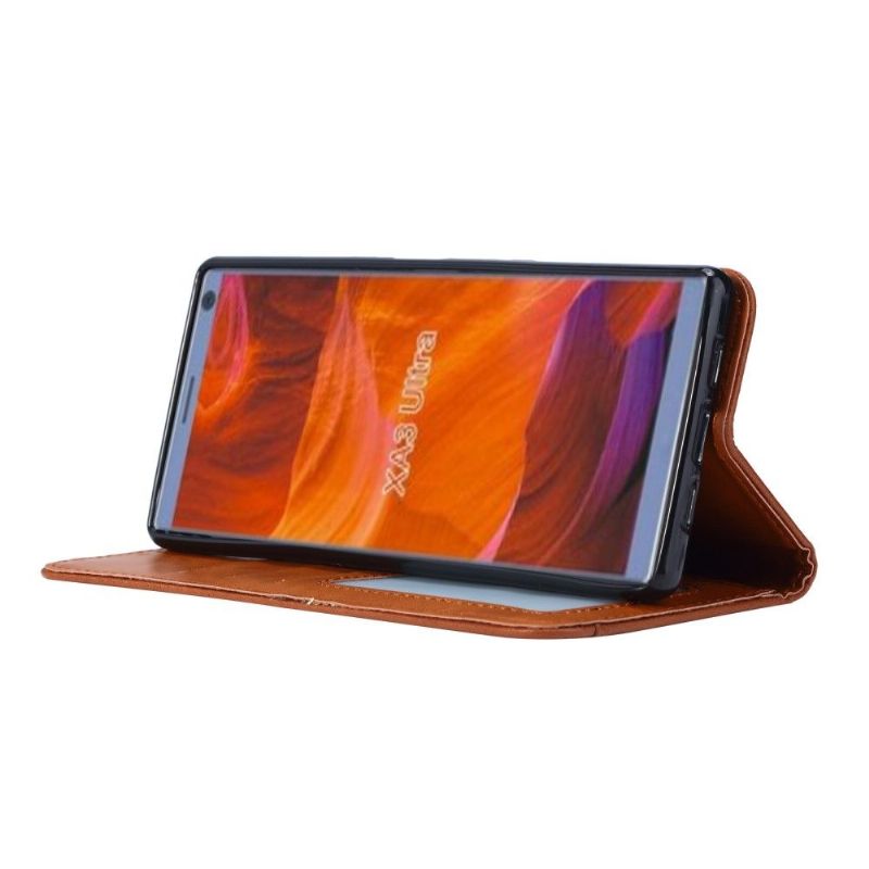 Sony Xperia 10 - Étui cuir stand case