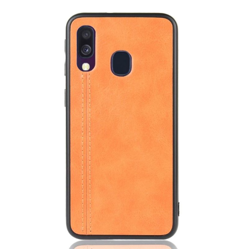 Coque Samsung Galaxy A40 Effet Cuir