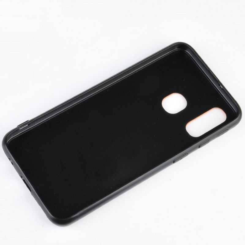 Coque Samsung Galaxy A40 Effet Cuir