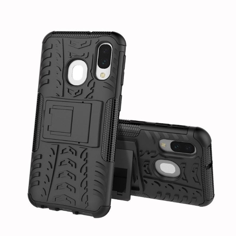 Samsung Galaxy A40 - Coque antidérapante avec support