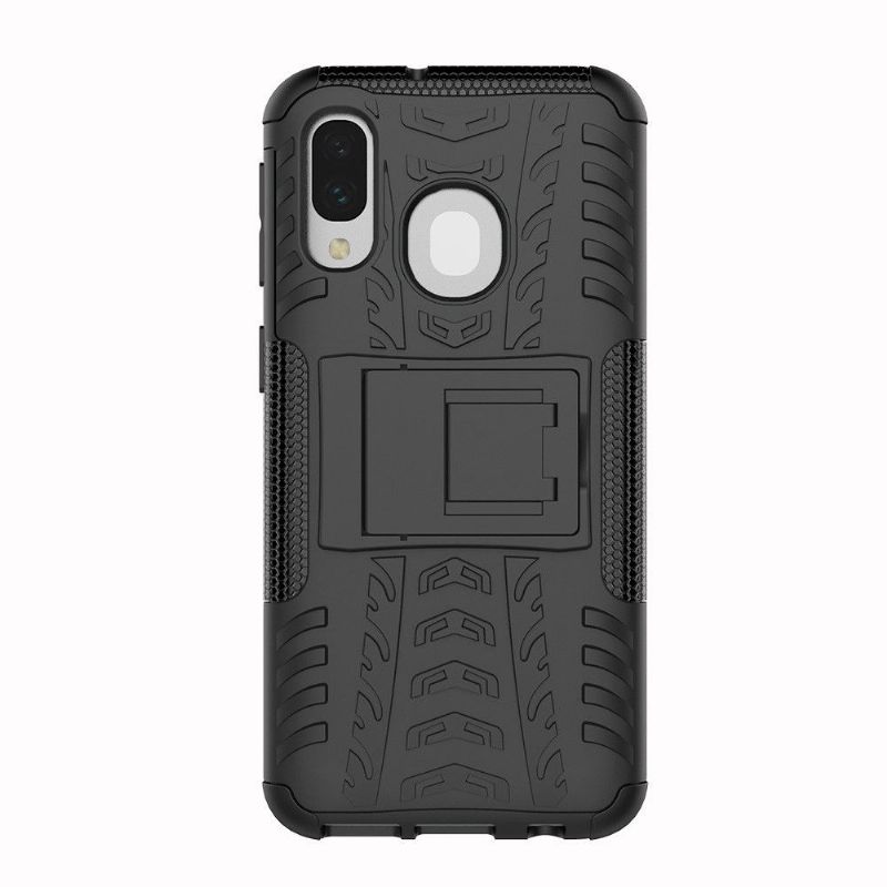 Samsung Galaxy A40 - Coque antidérapante avec support