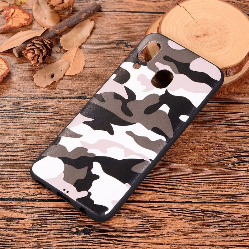 Samsung Galaxy A40 - Coque gel camouflage militaire