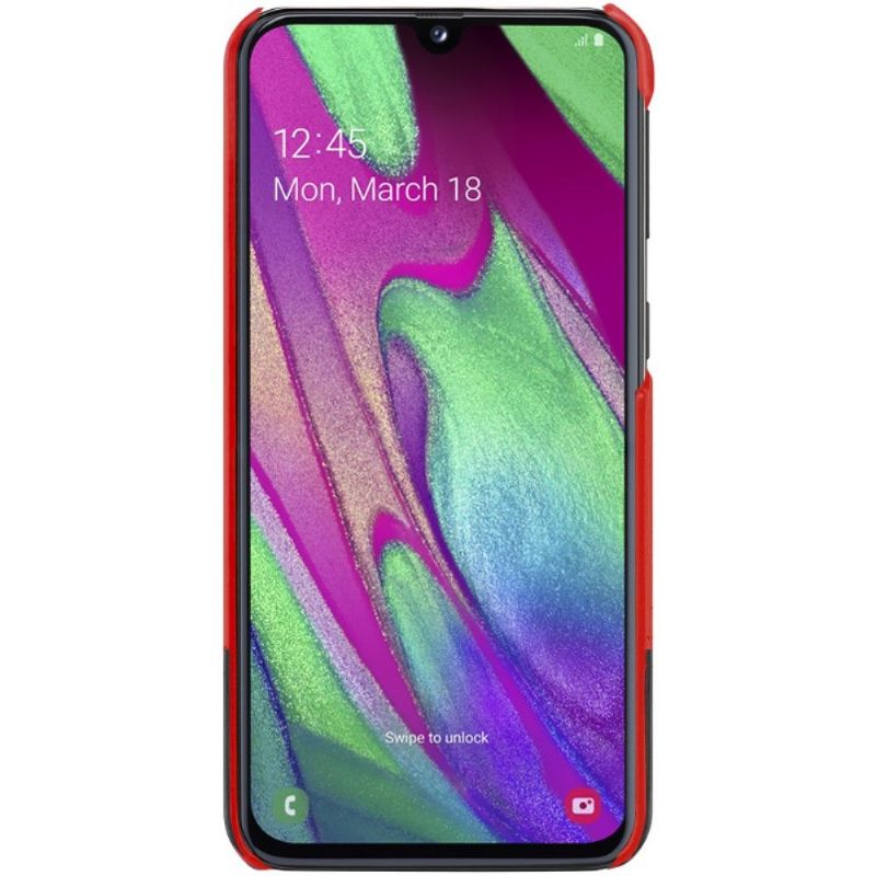 Samsung Galaxy A40 - Coque imak bicolore imitation cuir