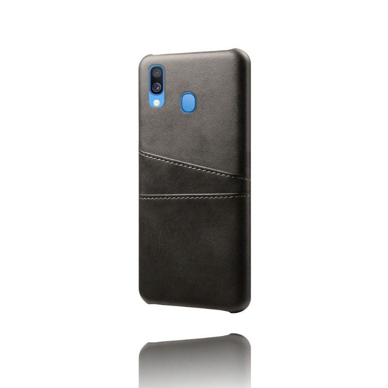 Samsung Galaxy A40 - Coque Mélodie effet cuir porte cartes