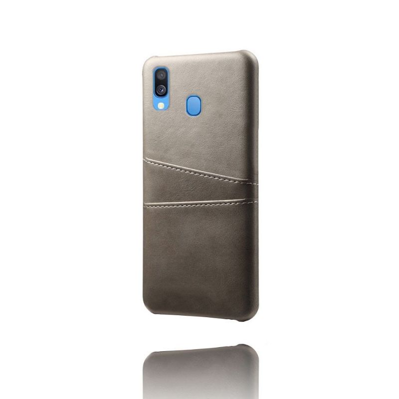 Samsung Galaxy A40 - Coque Mélodie effet cuir porte cartes