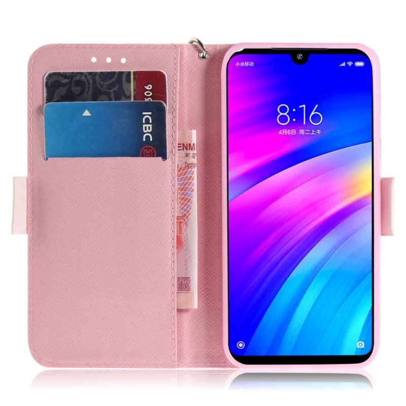 Samsung Galaxy A40 - Etui à lanière motif talon