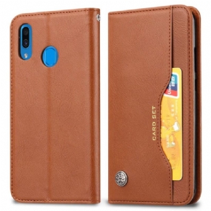 Samsung Galaxy A40 - Housse cuir stand case