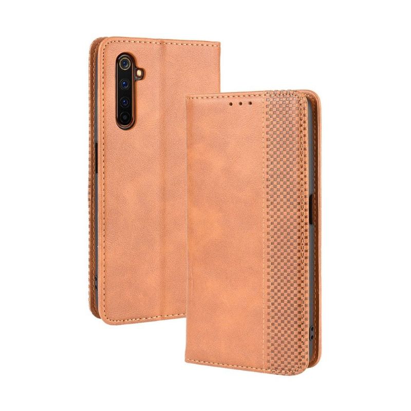 Housse Realme 6 Pro Le Cirénius style cuir