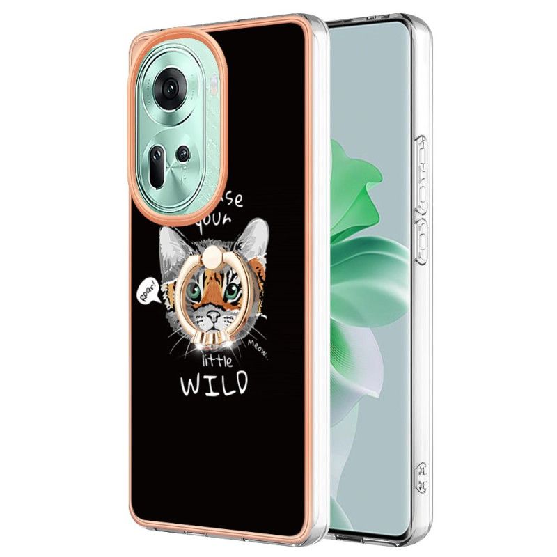 Coque Oppo Reno 11 Chat et Tigre