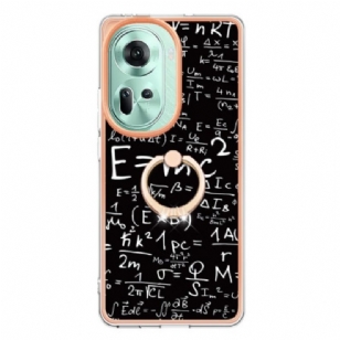 Coque Oppo Reno11 5G Anneau-Support Equation