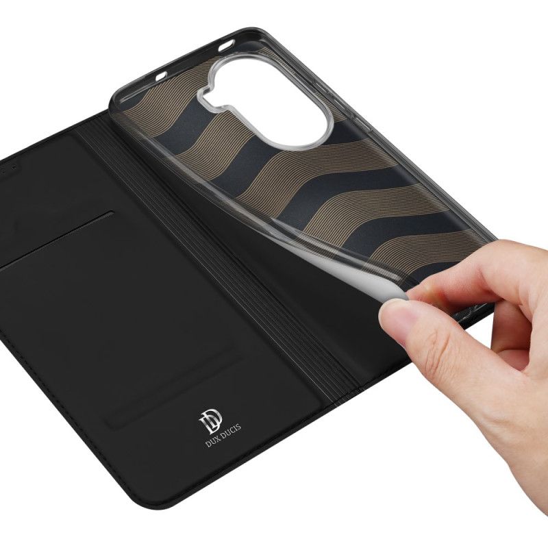 Flip Cover Oppo Reno 11 5G Skin Pro Series DUX DUCIS