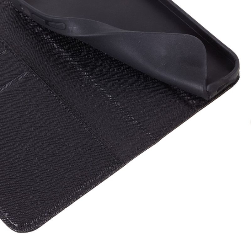 Flip Cover Oppo Reno 11 5G Texture Croisée